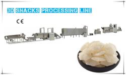Large Capacity Best Price 3D Snacks Processing Line3D